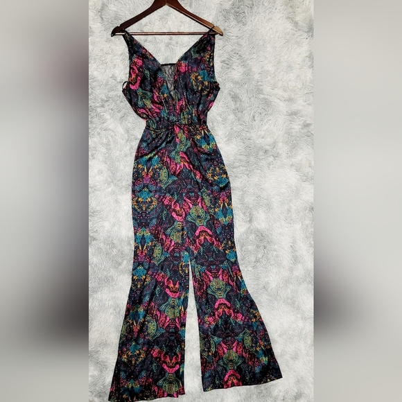 NWT BCBGeneration Viridian 2pc Jumpsuit & Blazer Set, Small - Picture 2 of 7